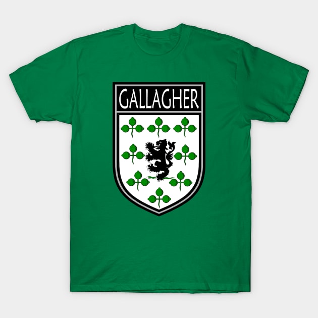 Irish Clan Crest - Gallagher T-Shirt by Taylor'd Designs